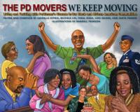 Montage of images of African American mens and women celebrating their success living with Parkinson's disease.